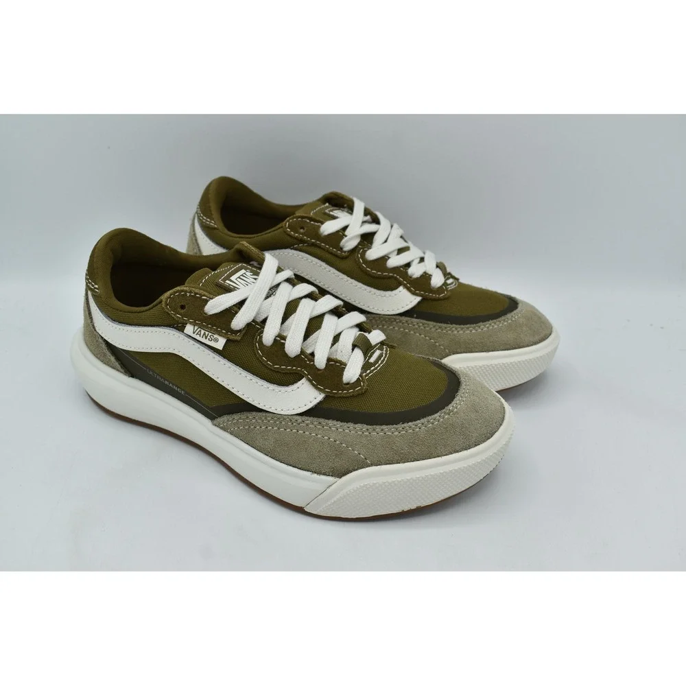 Vans Womens Size 7 MTE Ultrarange 2.0 SE Brown Olive Lace Up Sneakers Shoes